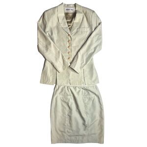 Police File Two Piece Suit (VINTAGE)